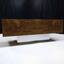 Load image into Gallery viewer, Exquisite 1960s Mid-Century Modern Maple Burlwood Executive Desk