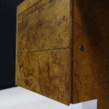 Load image into Gallery viewer, Exquisite 1960s Mid-Century Modern Maple Burlwood Executive Desk