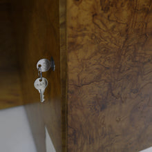 Load image into Gallery viewer, Exquisite 1960s Mid-Century Modern Maple Burlwood Executive Desk