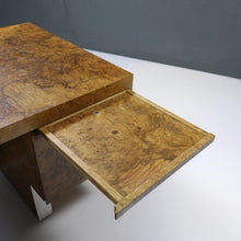 Load image into Gallery viewer, Exquisite 1960s Mid-Century Modern Maple Burlwood Executive Desk