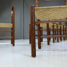Load image into Gallery viewer, Set of 6 Aged Oak Early Model in the Manner of Borge Mogensen J39
