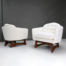 Load image into Gallery viewer, Barrel Back Lounge Chairs by Adrian Pearsall - A Pair