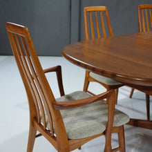 Load image into Gallery viewer, Niels Koefoed Danish Teak Dining Set 8 Eva Chairs and Extension Table