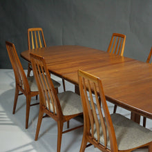 Load image into Gallery viewer, Niels Koefoed Danish Teak Dining Set 8 Eva Chairs and Extension Table