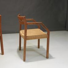 Load image into Gallery viewer, Pair of Niels Moller Model 404 Armchairs Teak and Papercord