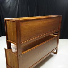 Load image into Gallery viewer, Mid-Century Danish Modern Teak Credenza with Hutch