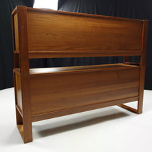 Load image into Gallery viewer, Mid-Century Danish Modern Teak Credenza with Hutch