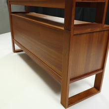 Load image into Gallery viewer, Mid-Century Danish Modern Teak Credenza with Hutch