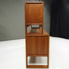 Load image into Gallery viewer, Mid-Century Danish Modern Teak Credenza with Hutch