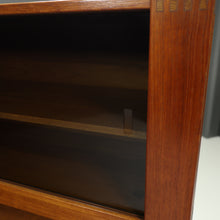Load image into Gallery viewer, Mid-Century Danish Modern Teak Credenza with Hutch