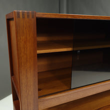 Load image into Gallery viewer, Mid-Century Danish Modern Teak Credenza with Hutch