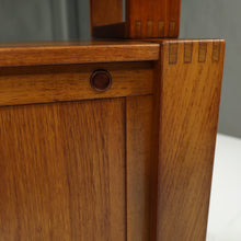 Load image into Gallery viewer, Mid-Century Danish Modern Teak Credenza with Hutch