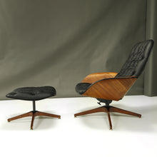 Load image into Gallery viewer, Restored Mr. Chair and Ottoman by George Mulhauser