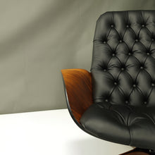 Load image into Gallery viewer, Restored Mr. Chair and Ottoman by George Mulhauser
