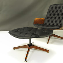 Load image into Gallery viewer, Restored Mr. Chair and Ottoman by George Mulhauser