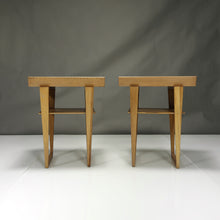 Load image into Gallery viewer, Mid-Century Modern Wing Tip End Tables - a Pair
