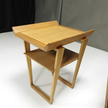 Load image into Gallery viewer, Mid-Century Modern Wing Tip End Tables - a Pair