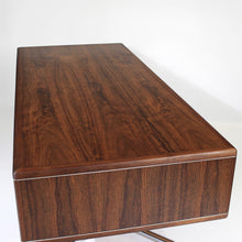 Load image into Gallery viewer, Sensational Mid-Century Modern Executive Desk with Steel Splayed Legs