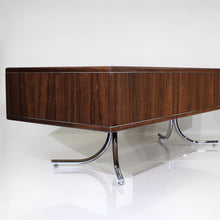 Load image into Gallery viewer, Sensational Mid-Century Modern Executive Desk with Steel Splayed Legs
