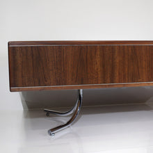 Load image into Gallery viewer, Sensational Mid-Century Modern Executive Desk with Steel Splayed Legs