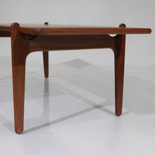 Load image into Gallery viewer, Exceptional Mid Century Danish Modern Reversible Coffee Table in Teak, Afrormosia and Black Laminate