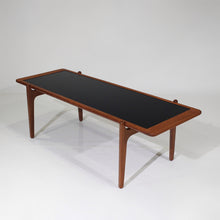 Load image into Gallery viewer, Exceptional Mid Century Danish Modern Reversible Coffee Table in Teak, Afrormosia and Black Laminate