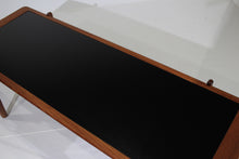 Load image into Gallery viewer, Exceptional Mid Century Danish Modern Reversible Coffee Table in Teak, Afrormosia and Black Laminate