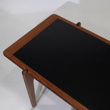 Load image into Gallery viewer, Exceptional Mid Century Danish Modern Reversible Coffee Table in Teak, Afrormosia and Black Laminate
