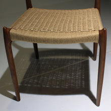Load image into Gallery viewer, Niels Moller 78 Side Chair in Teak and Papercord