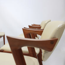 Load image into Gallery viewer, Danish Modern Dining Set Kai Kristiansen Model 42 and Moreddi Teak Table
