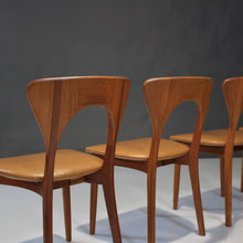 Load image into Gallery viewer, Niels Koefoed 'Peter' Chairs in Teak and Leather - Set of 6