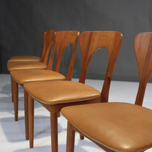 Load image into Gallery viewer, Niels Koefoed 'Peter' Chairs in Teak and Leather - Set of 6