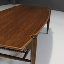 Load image into Gallery viewer, Folke Ohlsson for Dux Coffee Table in Teak and Cane