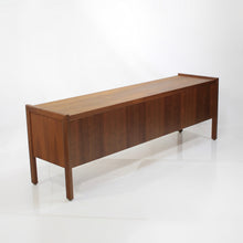 Load image into Gallery viewer, Mid Century Scandinavian Long Teak Credenza