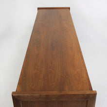 Load image into Gallery viewer, Mid Century Scandinavian Long Teak Credenza