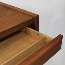 Load image into Gallery viewer, Mid Century Scandinavian Long Teak Credenza