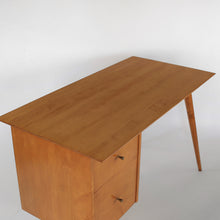 Load image into Gallery viewer, Paul McCobb Planner Group Desk in Solid Maple by Winchendon