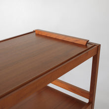Load image into Gallery viewer, Danish Teak Serving Cart / Bar Cart