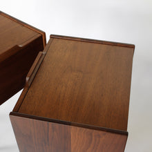 Load image into Gallery viewer, Exceptional John Keal for Brown Saltman Nightstands - A Pair