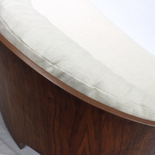 Load image into Gallery viewer, Rare Henry P. Glass Intimate Island Suite Walnut Sofa / Loveseat