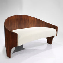 Load image into Gallery viewer, Rare Henry P. Glass Intimate Island Suite Walnut Sofa / Loveseat
