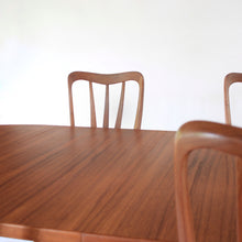 Load image into Gallery viewer, Danish Teak Dining Set by Harry Ăstergaard and Niels Koefoed - Extension Table and 6 Chairs