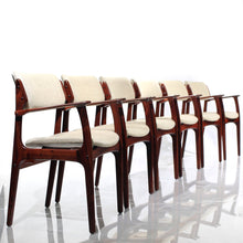 Load image into Gallery viewer, Erik Buch Rosewood Model 50 Dining Chairs - Set of 6