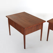 Load image into Gallery viewer, Jack Cartwright for Founders Walnut End Tables - a Pair