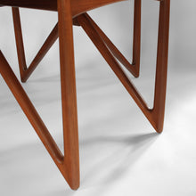 Load image into Gallery viewer, Niels Koefoed Teak Dining Set with Gate Leg Table and 6 Ingrid Dining Chairs