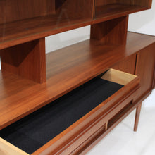 Load image into Gallery viewer, Gorgeous Mid-Century Danish Teak Credenza and Hutch