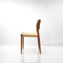 Load image into Gallery viewer, Møller 83 Side Chair in Teak & Paper Cord