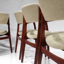 Load image into Gallery viewer, Erik Buch Rosewood Model 50 Dining Chairs - Set of 6