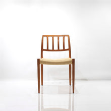 Load image into Gallery viewer, Møller 83 Side Chair in Teak & Paper Cord