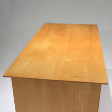 Load image into Gallery viewer, Paul McCobb Solid Maple Double Pedestal Desk - Model 1561